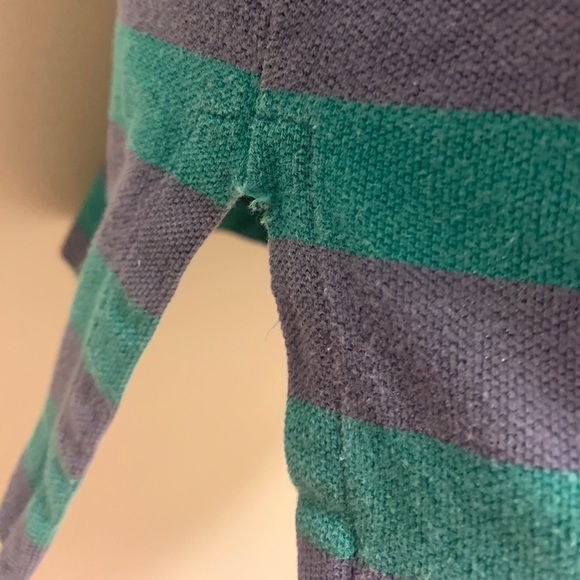 POLO RALPH LAUREN STRIPED POLO SHIRT MENS SIZE XXL - Picture 4 of 8